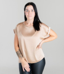 Z-ONE naiste pluus SA44NA Z1*02, helebeež, XXXXL/5XL