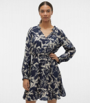 Vero Moda naiste kleit 10303758*01, tumesinine/beež