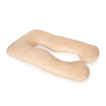 U-kujuline magamis- ja toitmispadi MKS Cream, 100x150 cm