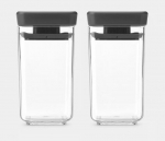 Brabantia hermeetiliste purkide komplekt Tasty+, 150 ml, 2 tk.