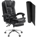 Kontoritool ja p&otilde;randakaitsematt, must