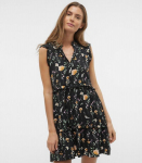 Vero Moda naiste kleit 10303765*01, must/kollane, S