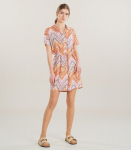 Only naiste kleit 15323199*03, valge/kollane