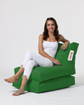 Kott-tool Siesta Sofa Bed Pouf, roheline