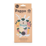 Korduvkasutatavad toidukotid Petite&Mars Papoo Papoo Original, 6 tk