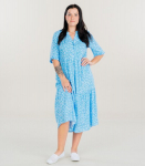 Vero Moda naiste kleit 10308001*01, helesinine/valge, XS