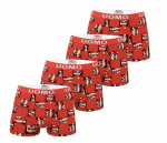 Alusp&uuml;ksid poistele TrendyBoy, punased, 4 tk