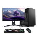 Arvuti Gaming PC Home and Work 1 Komplekt, AMD Ryzen&trade; 5 5600G 4.2 GHz, 500GB SSD, RAM 16 GB, Vega 7, PSU 500W, Windows 11 24″ FullHD 1920×1080