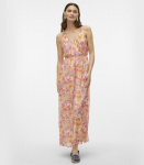 Vero Moda naiste kleit 10289487*01, valge/roosa