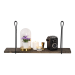 Riiul Amaryllis, pruun/must