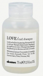 &Scaron;ampoon lainelistele ja lokkis juustele Davines Love Curl Shampoo, 75ml