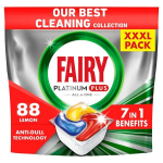 Fairy Platinum Plus n&otilde;udepesumasina tabletid Lemon, 88 tk.