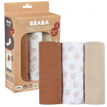 Puuvillaste m&auml;hkmete komplekt Beaba Hedgehog, 3 tk