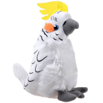 Pehme m&auml;nguasi Parrot Nymph Beppe, valge, 17 cm