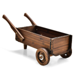 Dekoratiivne ratastega lillek&auml;ru Costway,81 x 40 x 38,5 cm