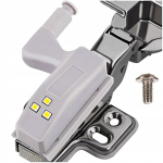 Automaatne LED lamp hingedega uksel olevale kapile, 8 tk
