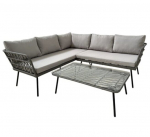 2-osaline v&auml;lim&ouml;&ouml;bli komplekt Garden Line Cocheta, hall/beež v&auml;rv