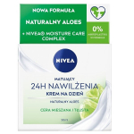 Niisutav p&auml;evakreem rasusele/kombineeritud nahale Nivea Moisturizing 24H p&auml;evakreem, 50 ml