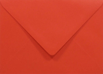 Dekoratiivsed &uuml;mbrikud Rainbow, B6 12,5x17,5, punane, 50tk