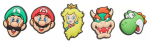 Pl&auml;tude tarvikud Crocs&trade; Super Mario, 5 tk, Universaalne