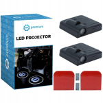 LED-logoprojektorite komplekt ME Premium Volvo, 2 Logotipų Projektorių Rinkinys, ME Premium, Volvo C30 C70 S40 S60 S80 S90 V40 V50 V60 V70 V90 Xc40 Xc60 Xc70 Xc90