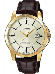 Meeste k&auml;ekell Casio, pruun/kuldne