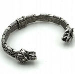 Viking Wolves Norse Amulett BRANSOLET 128 128, Vikingų vilkai &Scaron;iaurės &scaron;alių amuletas BRANSOLET 128