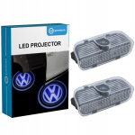 Komplekt 2 Logo Esituled, ME Premium, Vw Eos Scirocco Sharan Golf 5 6 7 Plus Jetta Passat B6 B7 Cc Tiguan Touareg, Led, 2 Priekinių Žibintų Su Logotipu Rinkinys, ME Premium, Vw Eos Scirocco Sharan Golf 5 6 7 Plus Jetta Passat B6 B7 Cc Tiguan Touareg, Led