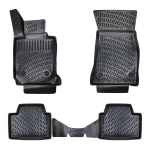 Auto kummimatid mustad 3d bmw 3 g20/g21 (2018-2024) rizline