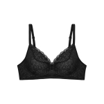 Innovaatiline tugikaarteta pitsrinnahoidja Triumph Fit Smart P01 EX, must