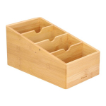 BAMBOU korraldaja lahtritega 25x13 cm