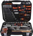 Professionaalne t&ouml;&ouml;riistakomplekt 110 tk 1/4"DR 1/2"DR Esemete kogus 110 (AvtoDelo) 39807