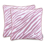 Ameliahome CUS/AH/VELVET/FUN/WHI+MAU/PIPING/45X45*2