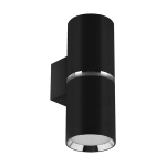 Dekoratīvais kron&scaron;teins dior wll 2xgu10 melns/hroms 150 x 55 x 90 mm