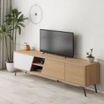 TV alus Kalune Design Fiona, pruun/valge