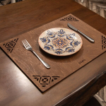 Stalo kilimėlio rinkinys (4 vienetai) Corpat - Wenge