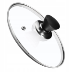 Kaas 24cm klaasist kate potipannile