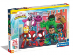 CLEMENTONI - 24 pieces Maxi - Spidey and his extraordinary friends