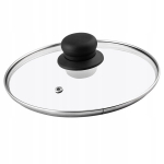 Kuumakindel klaasist kate potile ja pannile, 28 cm