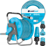 Cellfast Ideal aiavooliku komplekt 10-242, 1/2", 50m, PVC, 3 adapterit, vihmuti, k&auml;ru, Sinine