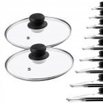 Klaaskaas 24cm Kuumakindel Universaal 2 tk