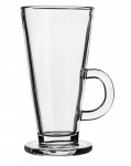 Latte kohviklaas l&auml;bipaistev, 260 ml