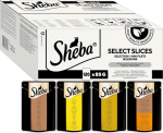 Sheba Selection Select Slices m&auml;rgtoit kassidele pardi, kana, linnuliha ja kalkuniga, 120x85 g