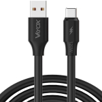 USB - USB-C 120W 3A 1m kiire liin must VA0121 Vayox kaabel
