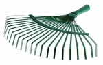 Metallist muru ja lehtede harjakest 43 cm
