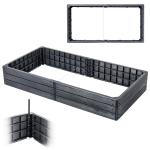 Greengrocer Raised Bed Garden Box Lillepeenar Antratsiit 150x75cm