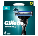 Gillette Mach3 vahetatavad terad - 6 tk pakend