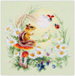 Tikkimiskomplekt Magic Needle "Meadow Stories. Chipmunk" 510-353
