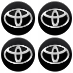 TOYOTA 62 mm otsaklapid Kiilto mustad