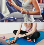 Protect Strap Band Case k&auml;ev&otilde;ru Apple Watchi 7 / 6 / 5 / 4 / 3 / 2 / SE (45 / 44 / 42 mm) korpuse armor kella kaas l&auml;bipaistev / roosa kuld